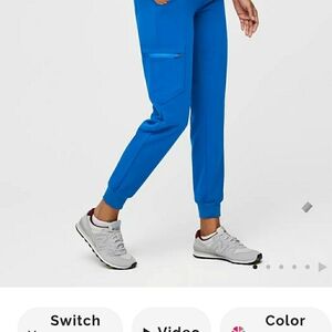 Figs Vibrant Blue Women's Jogger Pants